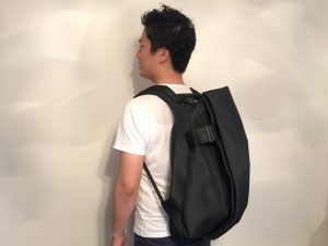 コート&シエル Isar Rucksack in Black Mサイズ