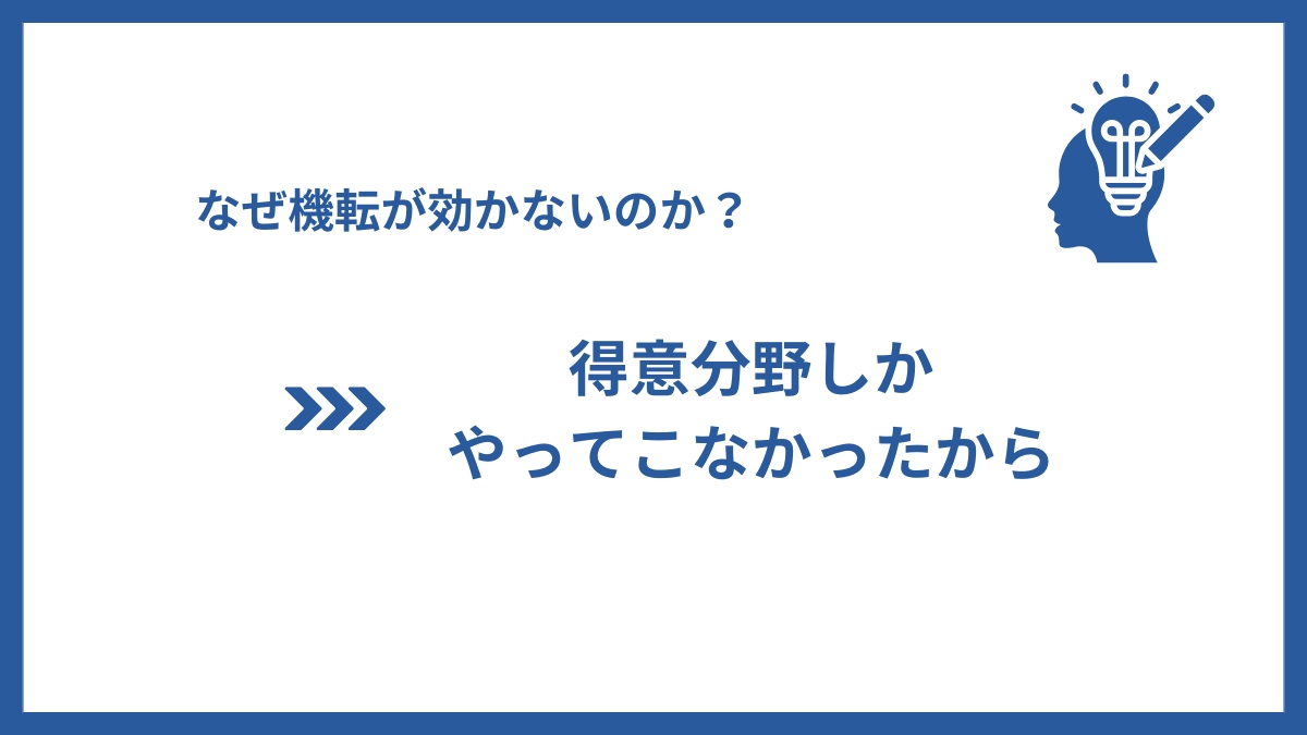 そもそもなぜ要領が悪いのか