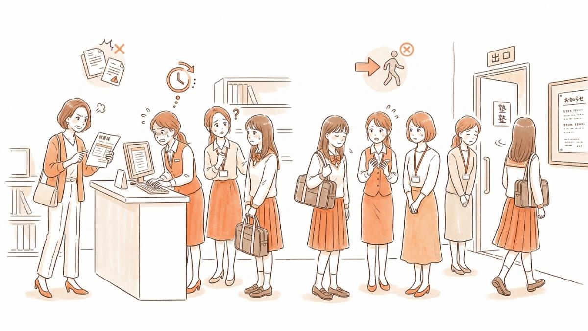 個別指導塾のスタッフの質が低い